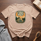 First Light Brew Sunrise Walk Roast T-Shirt — Ivory
