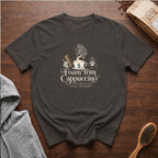 Foam Trim Cappuccino T-Shirt — Pepper