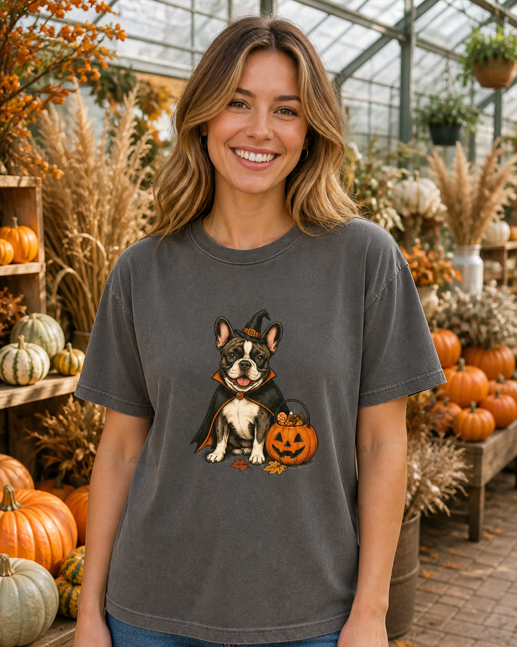 French Bulldog Halloween T-Shirt