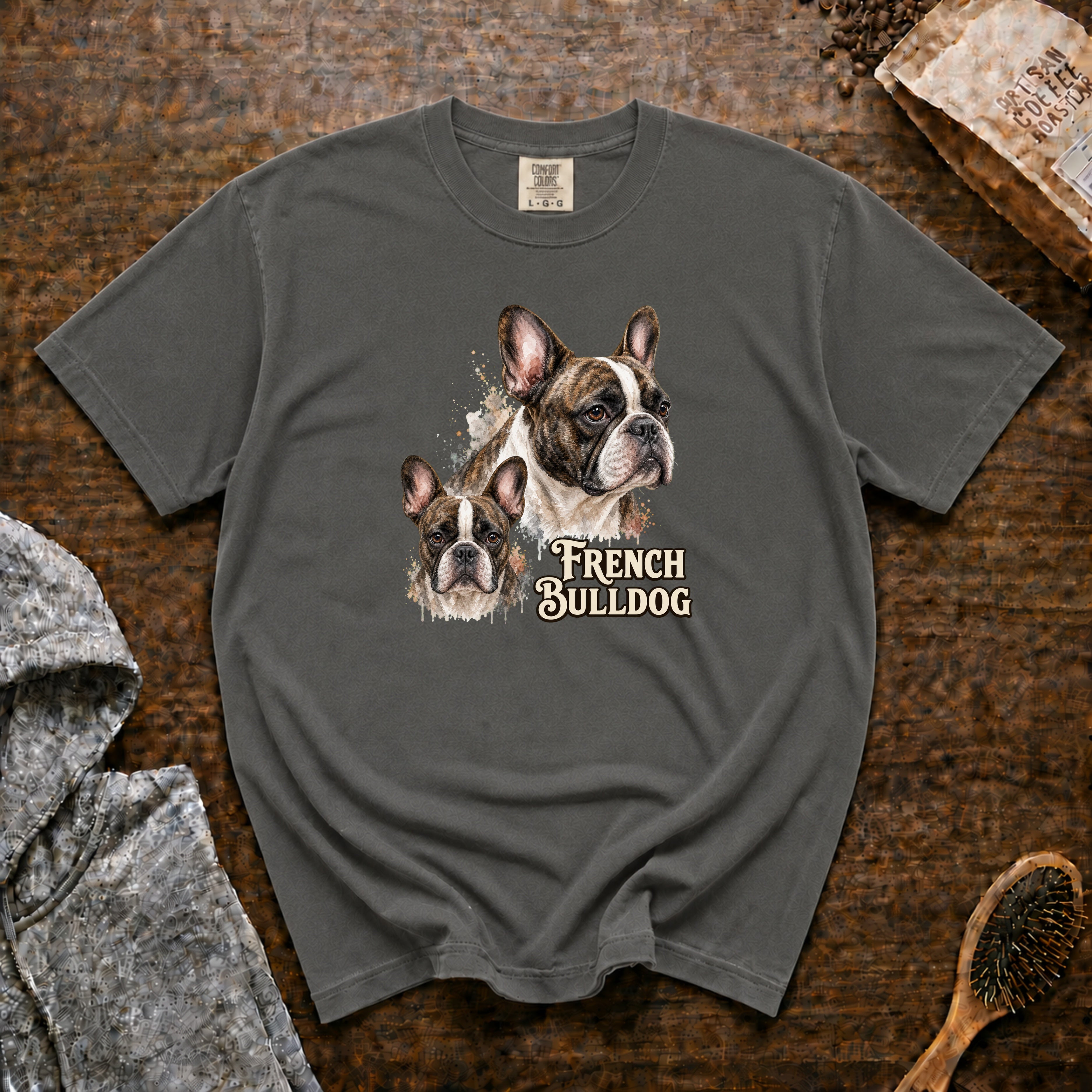 French Bulldog T-Shirt — Pepper