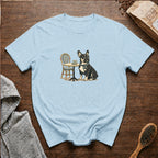 French Bulldog Tiny Cup Big Attitude 1T-Shirt — Chambray