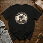 Frenchie Espresso Bar T-Shirt — Black