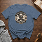 Frenchie Espresso Bar T-Shirt — Blue Jean