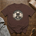 Frenchie Espresso Bar T-Shirt — Espresso