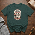 Frenchie Espresso BarT-Shirt — Blue Spruce