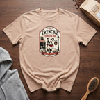 Frenchie Espresso BarT-Shirt — Ivory