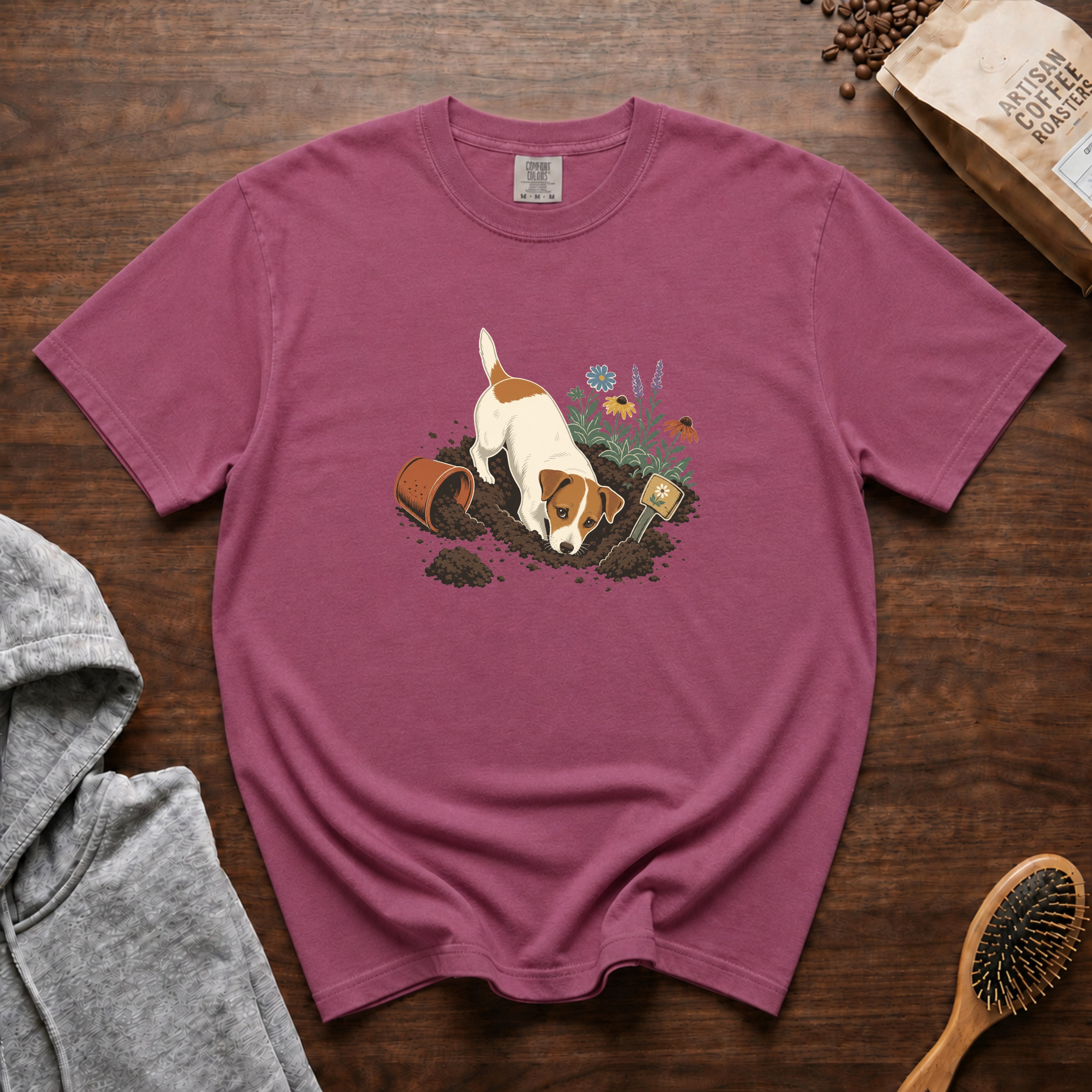 Garden Department T-Shirt — Berry
