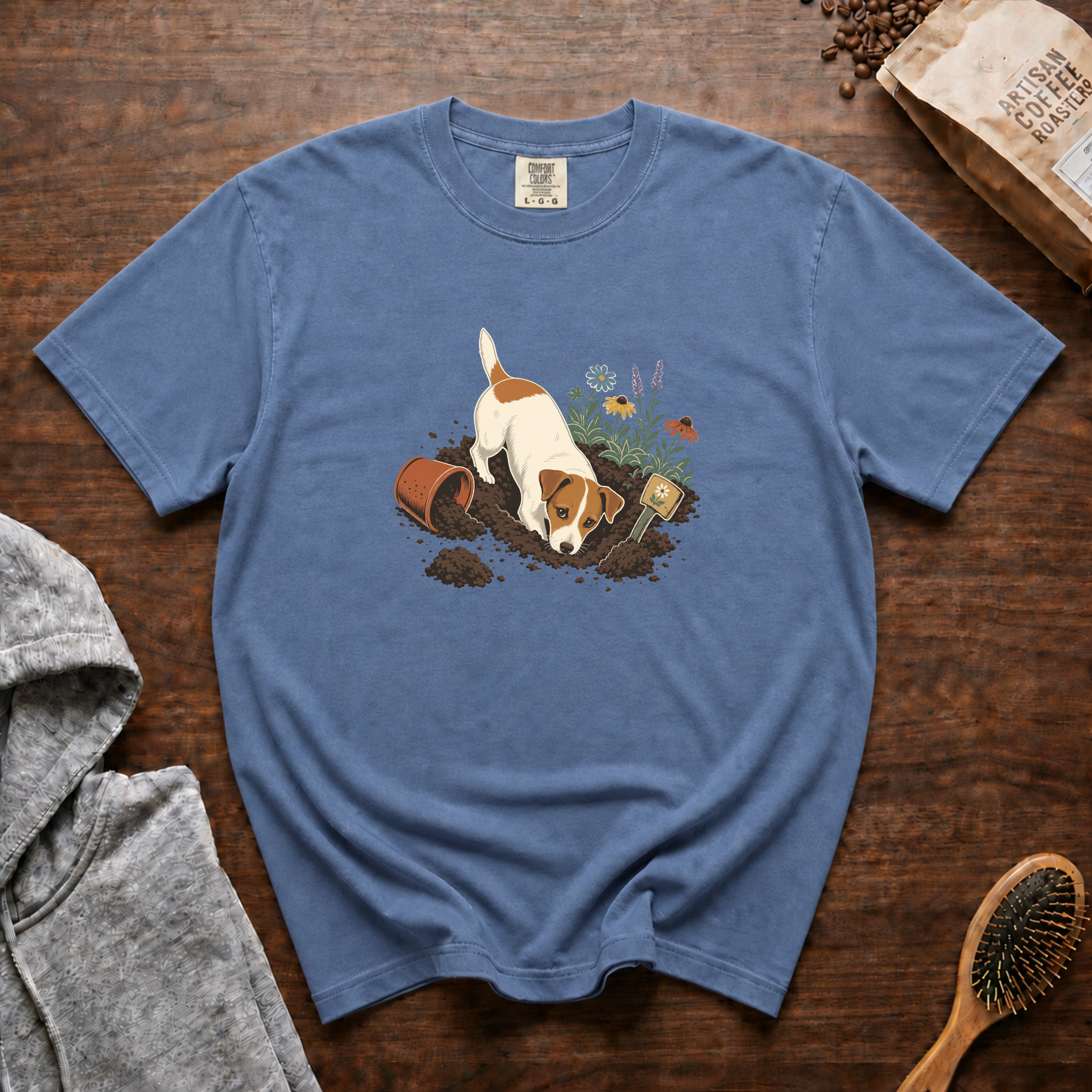 Garden Department T-Shirt — Blue Jean