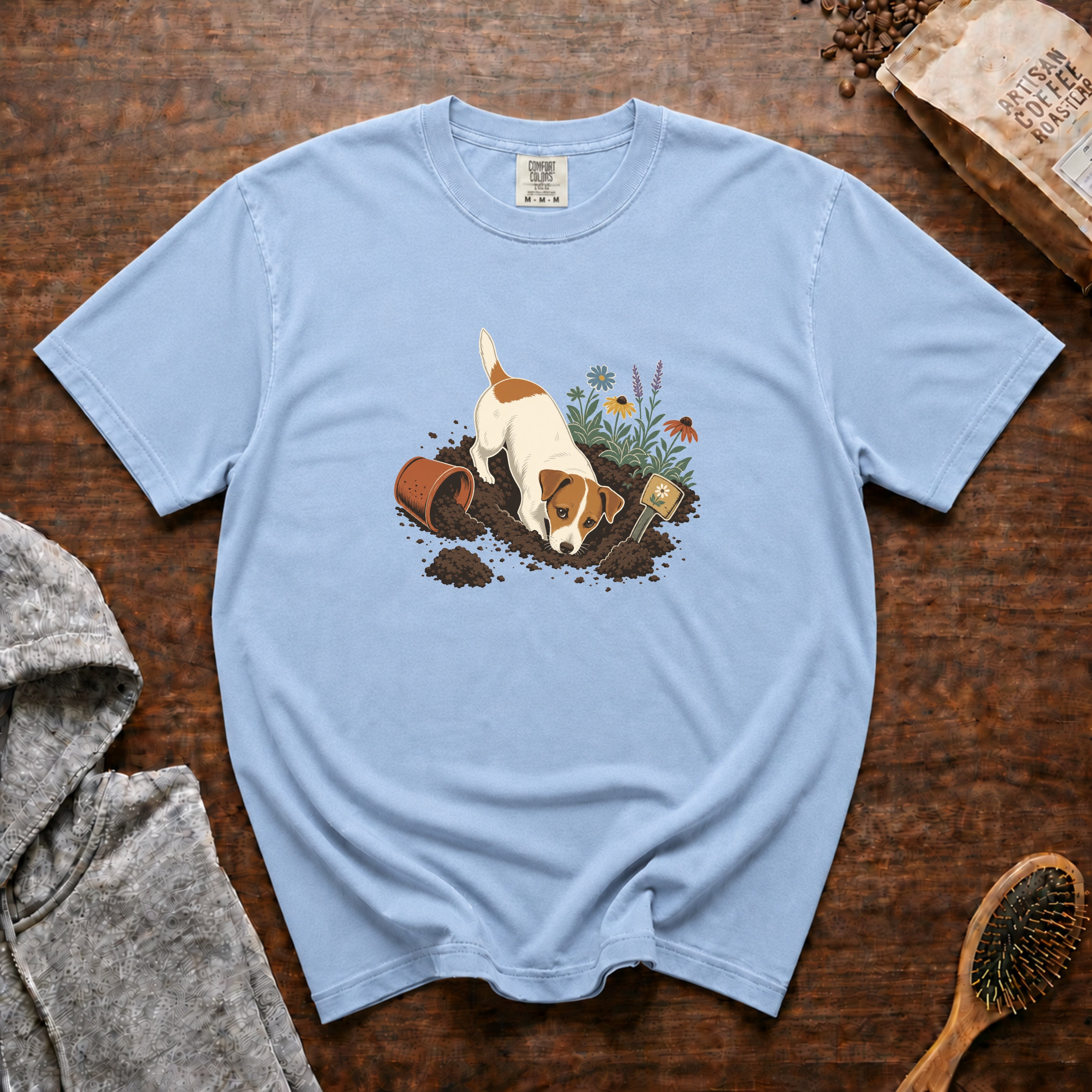 Garden Department T-Shirt — Chambray