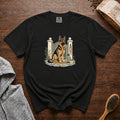 German Shepherd Dog Watch Post 1 T-Shirt — Black