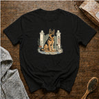 German Shepherd Dog Watch PostT-Shirt — Black