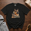 German Shepherd T-Shirt — Black