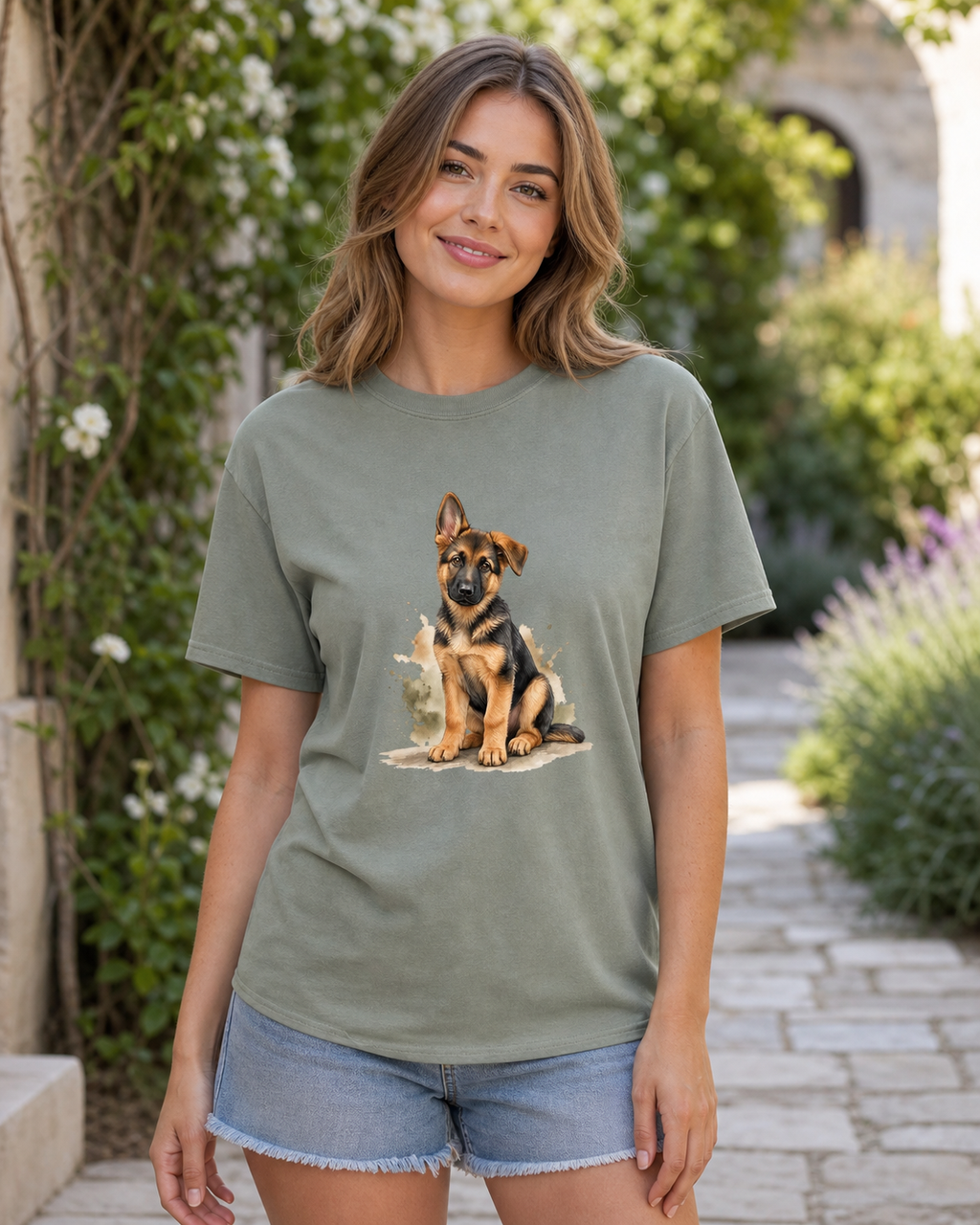 German Shepherd What T-Shirt | Funny German Shepherd Dog Tee