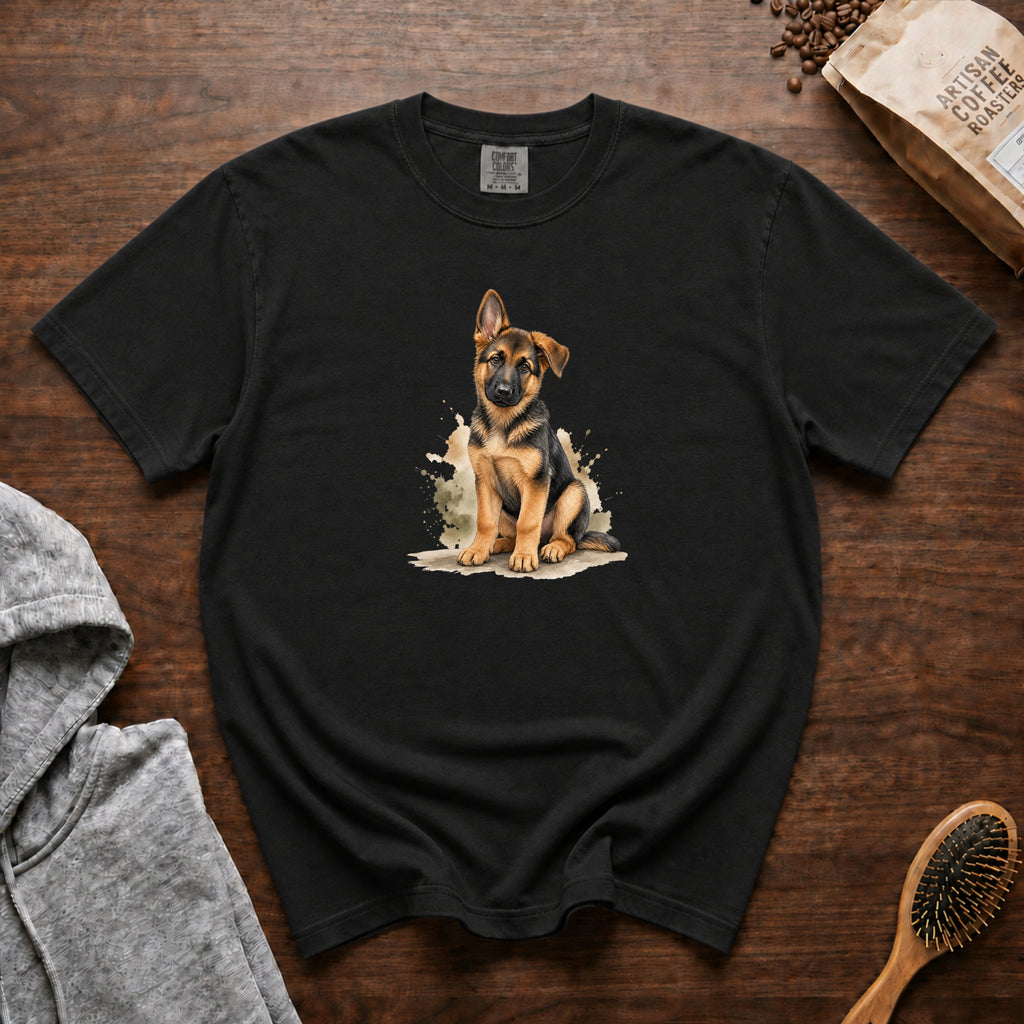 German Shepherd What T-Shirt — Black