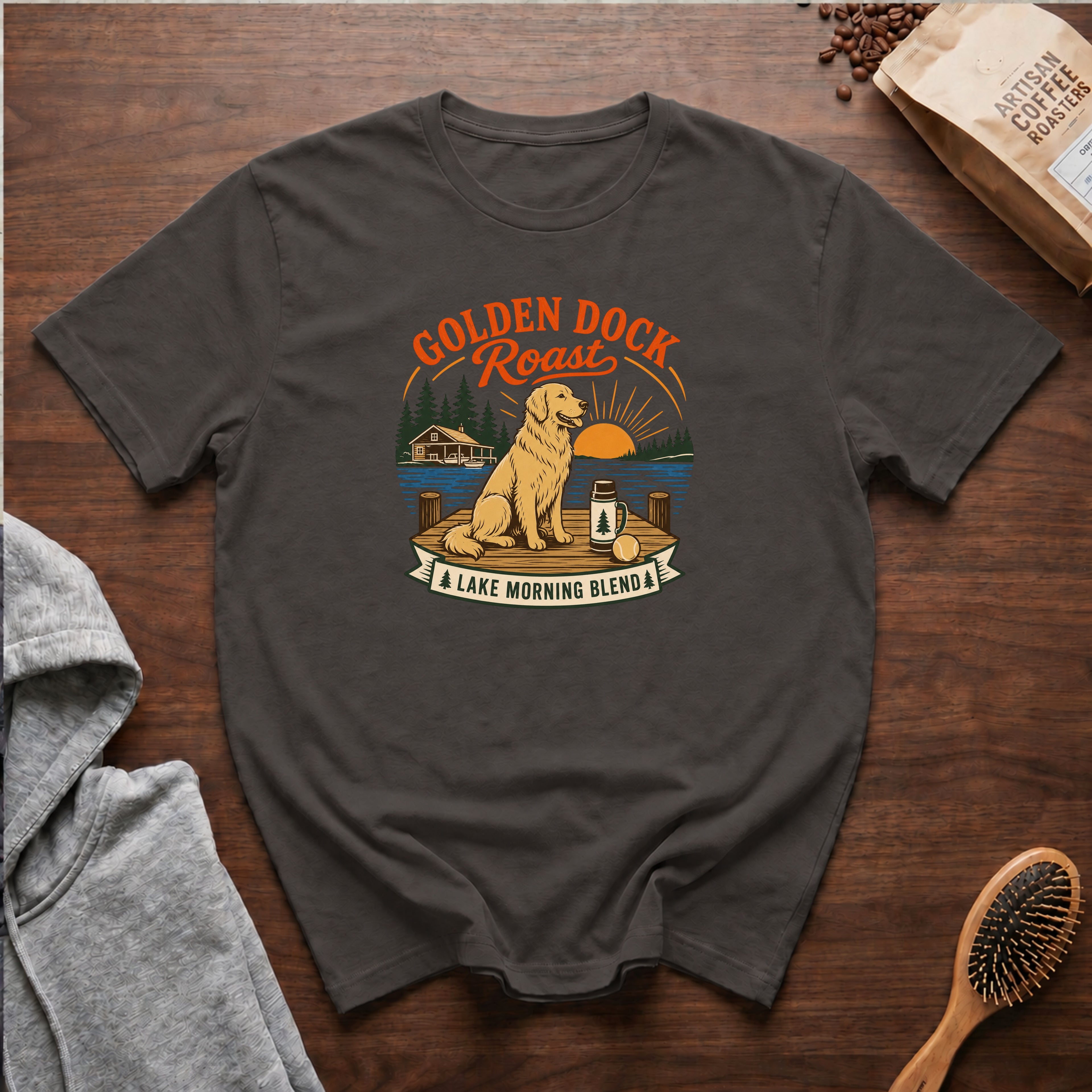Golden Dock RoastT-Shirt — Pepper