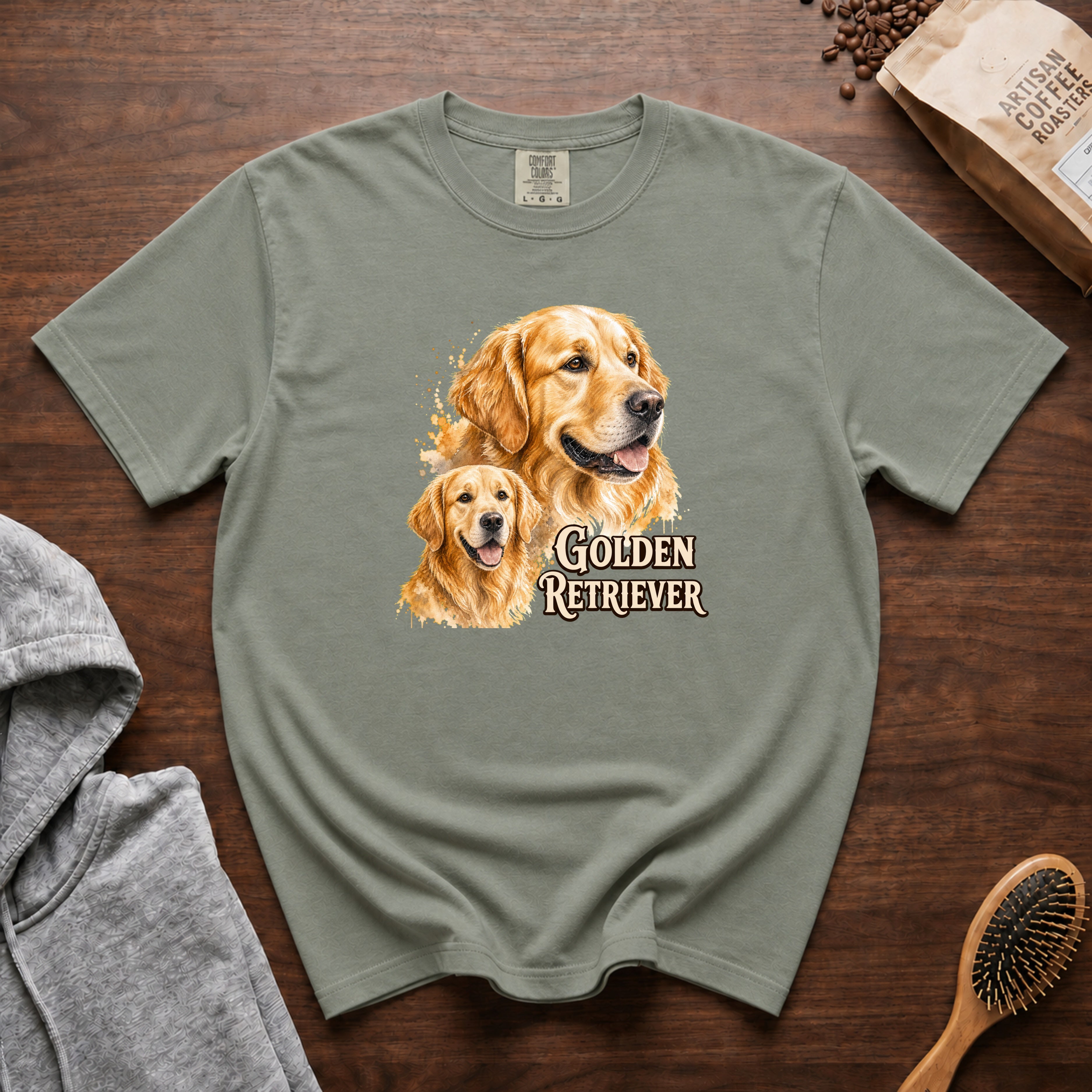 Golden Retriever T-Shirt — Bay