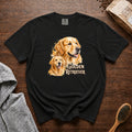 Golden Retriever T-Shirt — Black