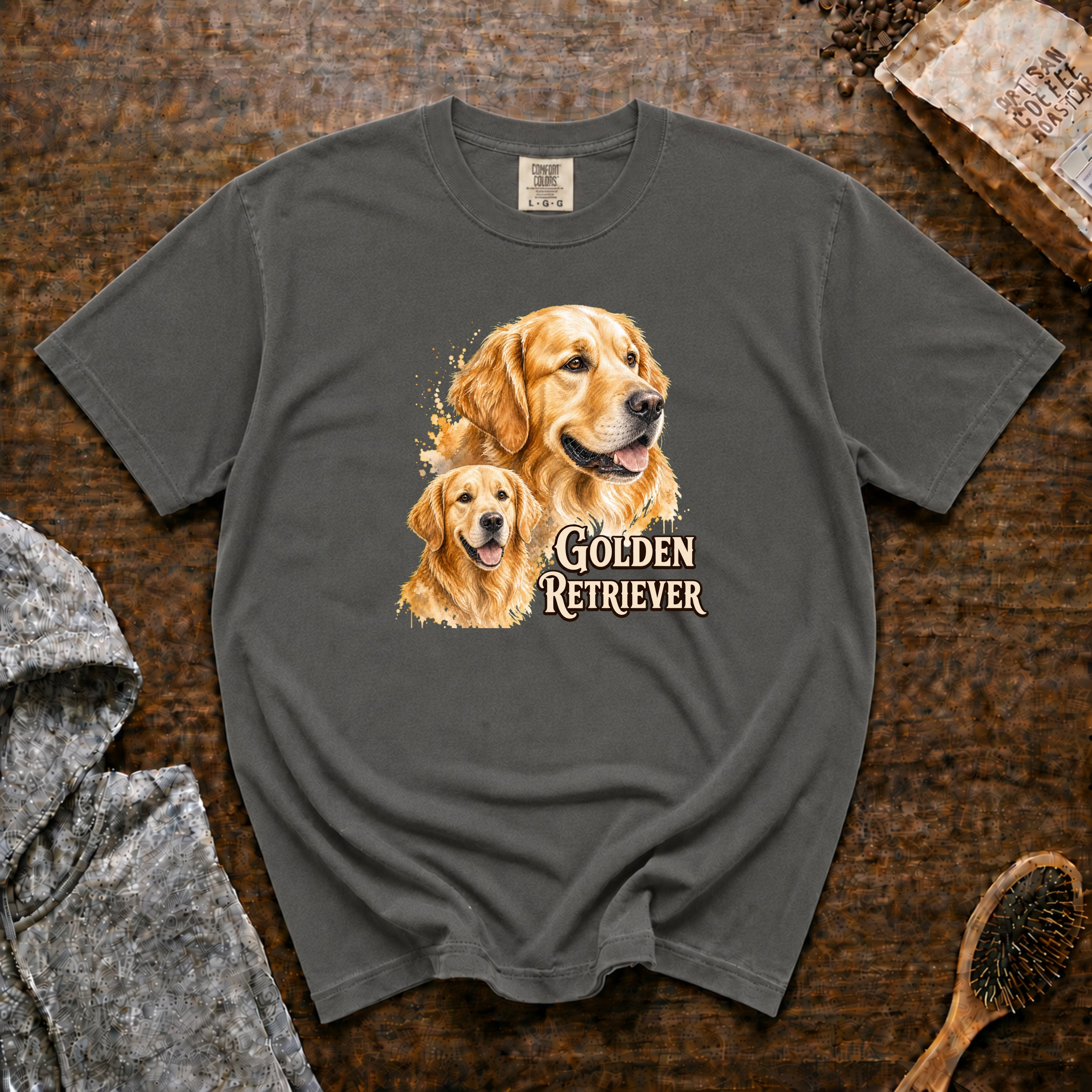 Golden Retriever T-Shirt — Pepper