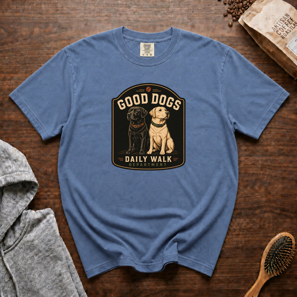 Good Dogs T-Shirt — Blue Jean