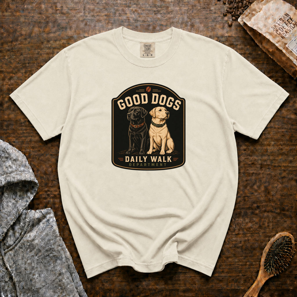 Good Dogs T-Shirt — Ivory