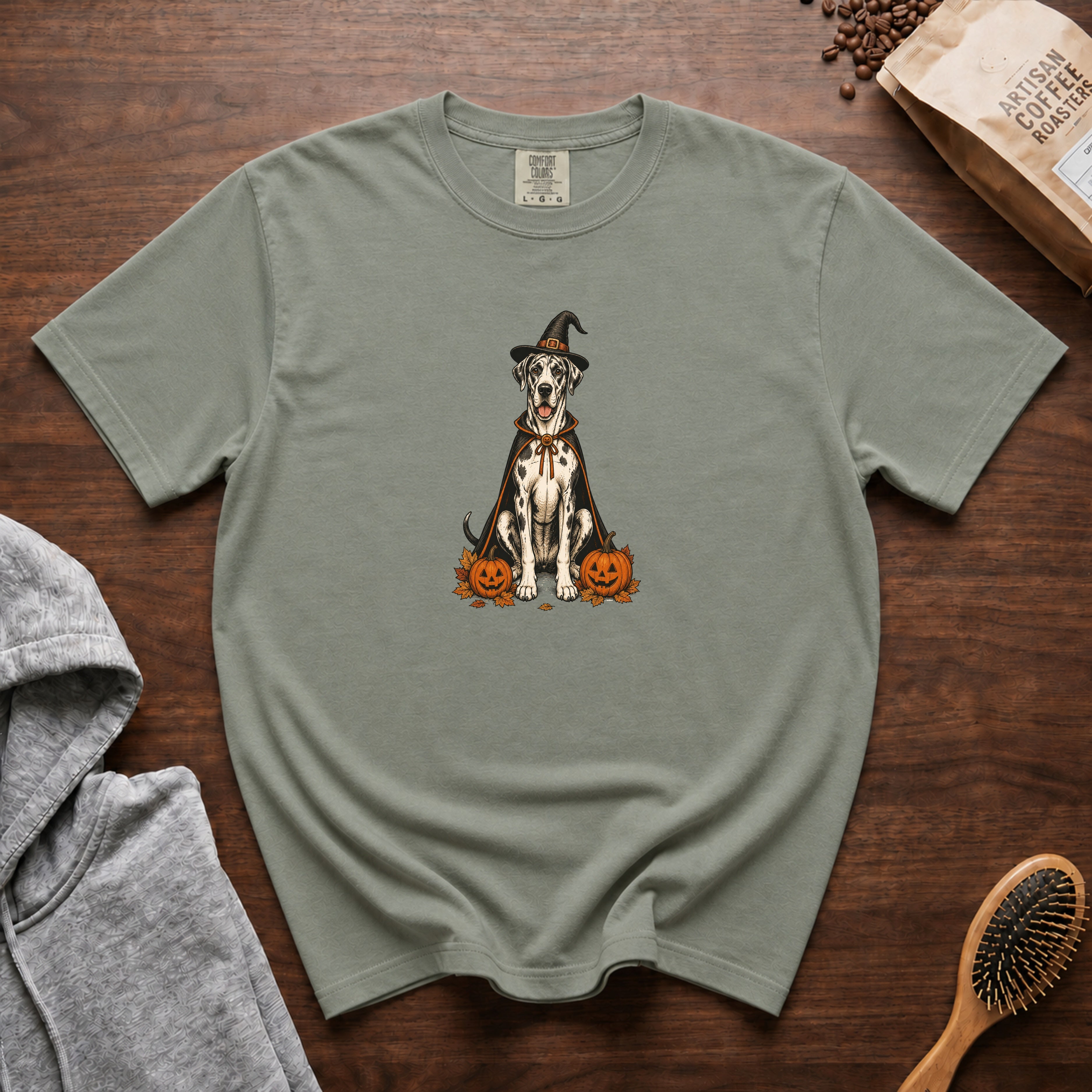 Great Dane Halloween T-Shirt — Bay