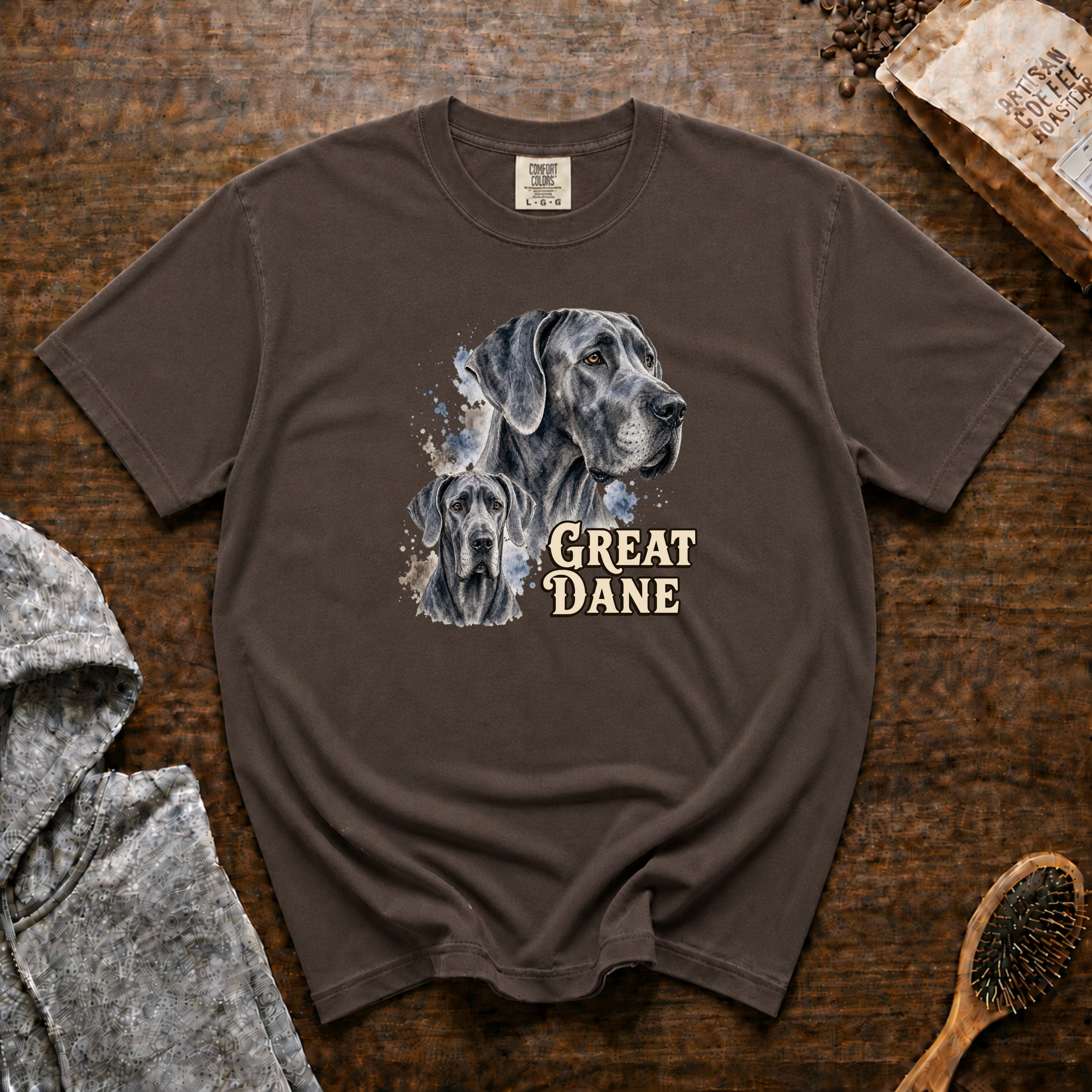 Great Dane T-Shirt — Espresso
