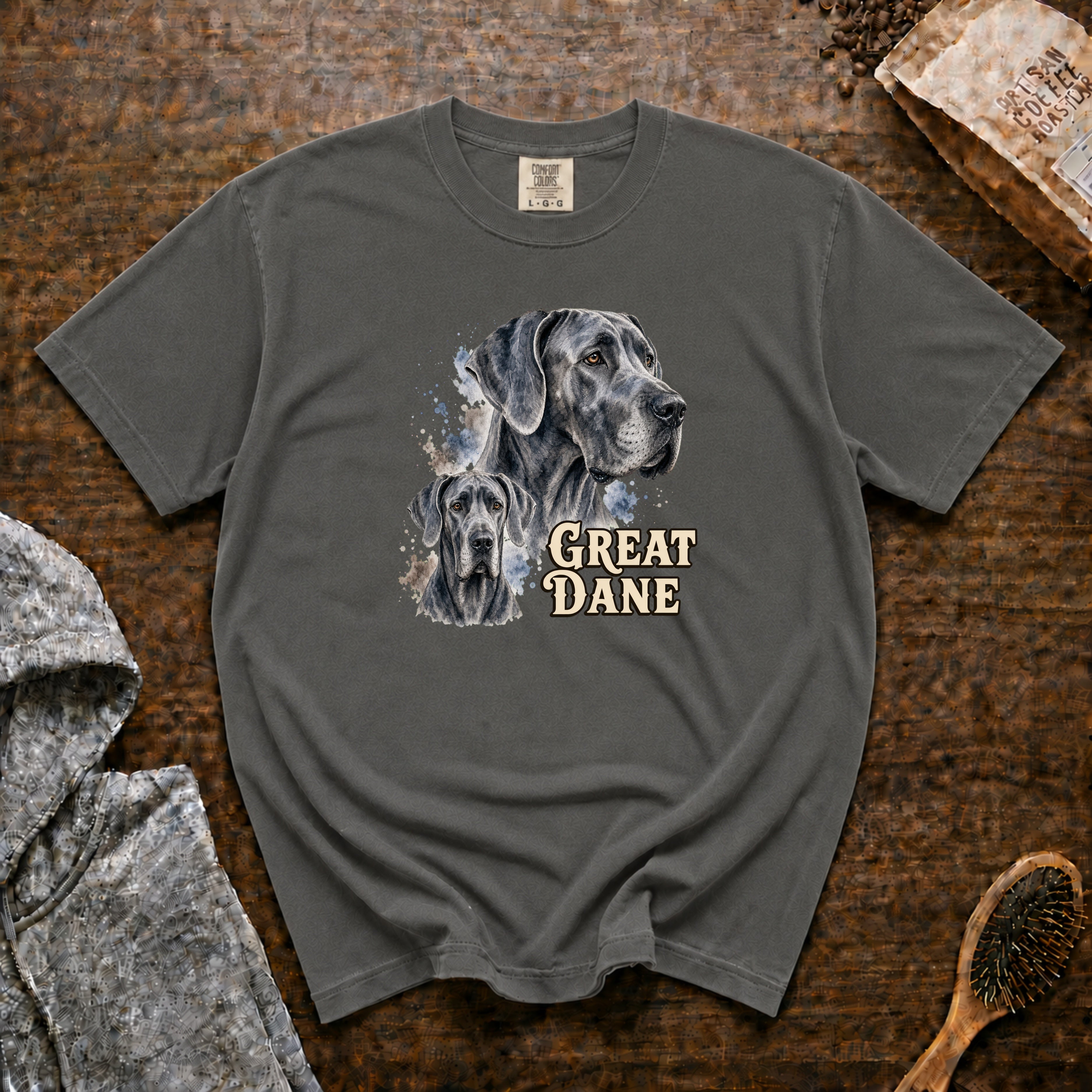 Great Dane T-Shirt — Pepper