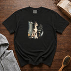 Great Dane Tall Cup House Roast T-Shirt — Black