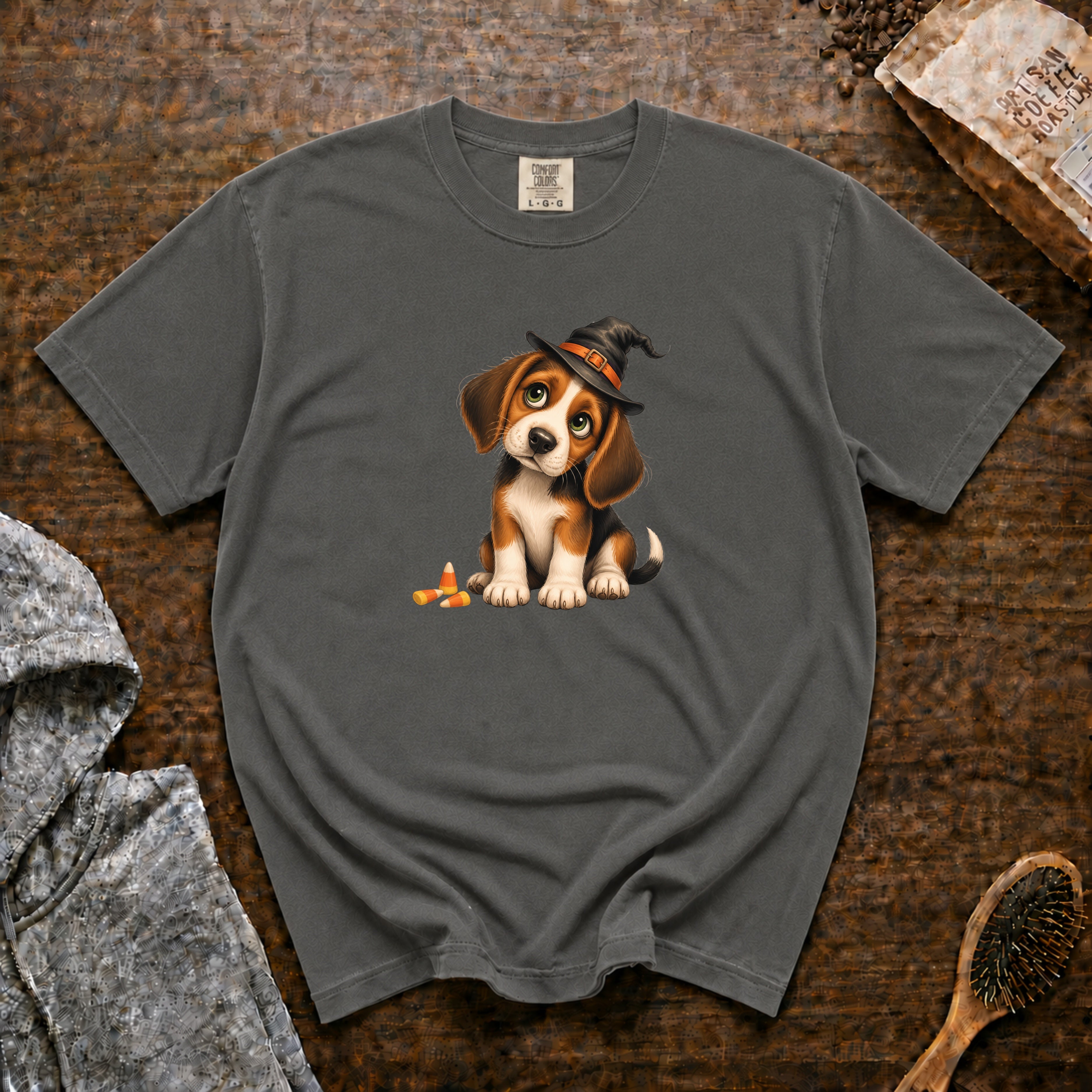 Halloween Beagle T-Shirt — Pepper