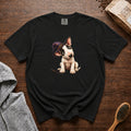 Halloween Bull Terrier T-Shirt — Black