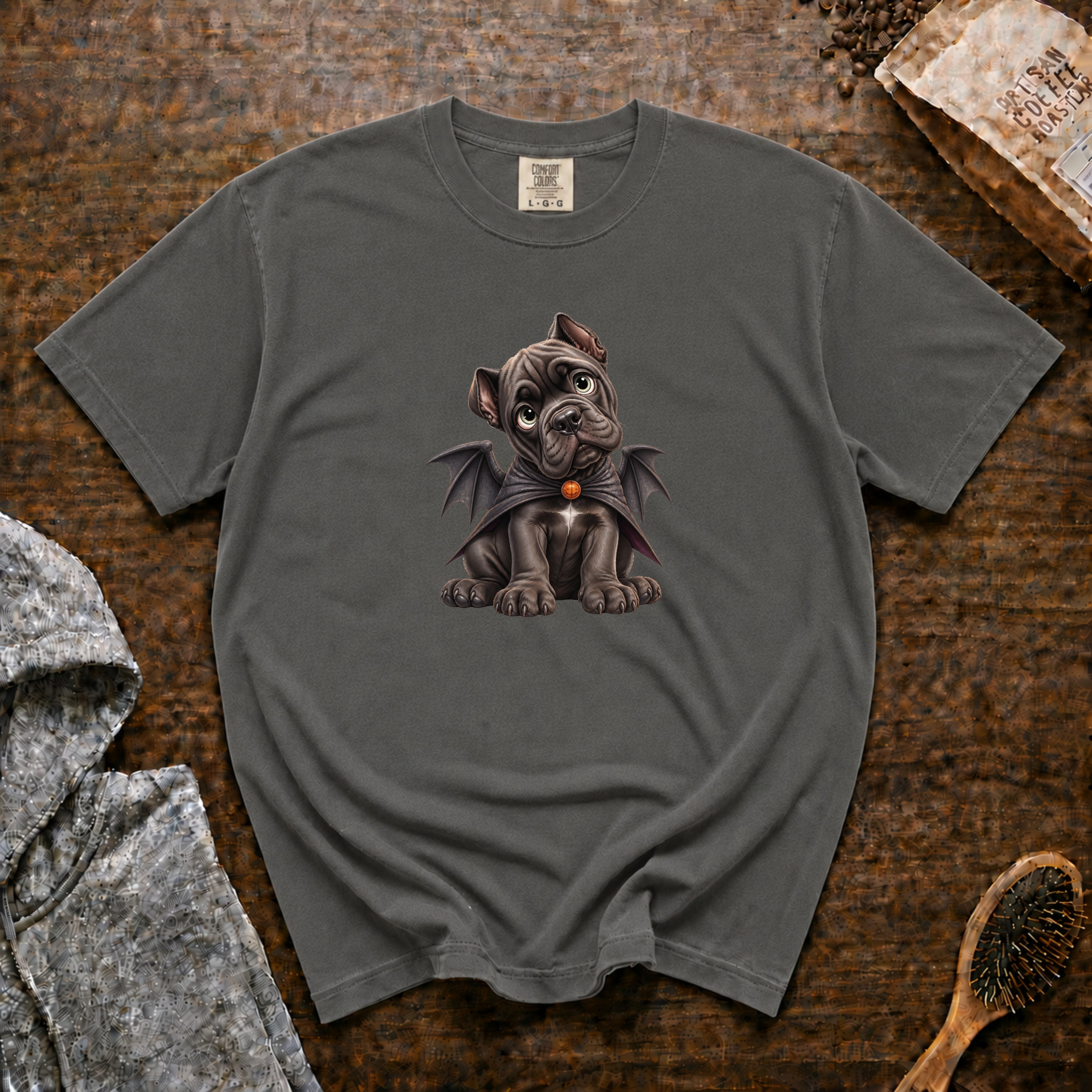 Halloween Cane Corso T-Shirt — Pepper