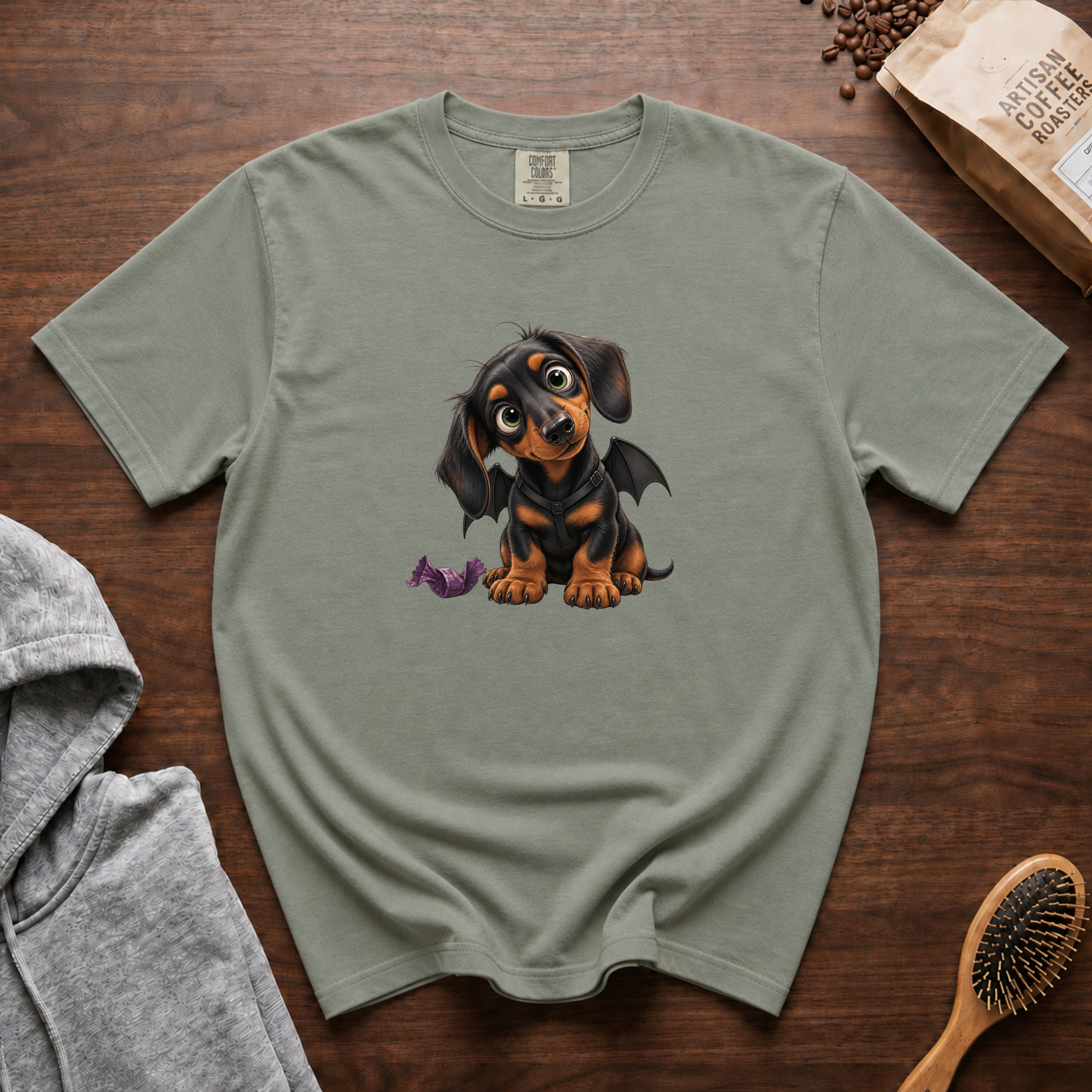 Halloween Dachshund T-Shirt — Bay