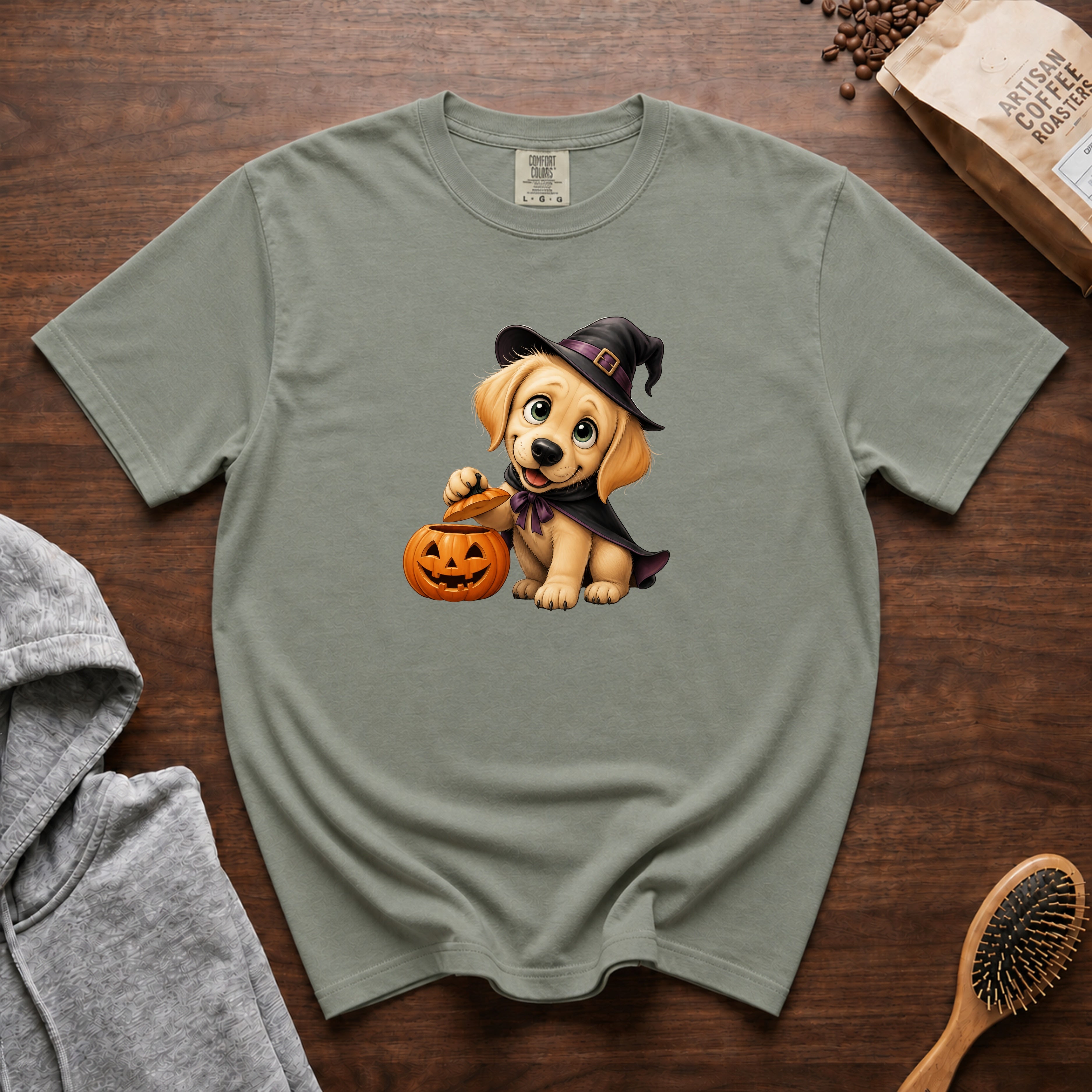 Halloween Labrador Retriever T-Shirt — Bay
