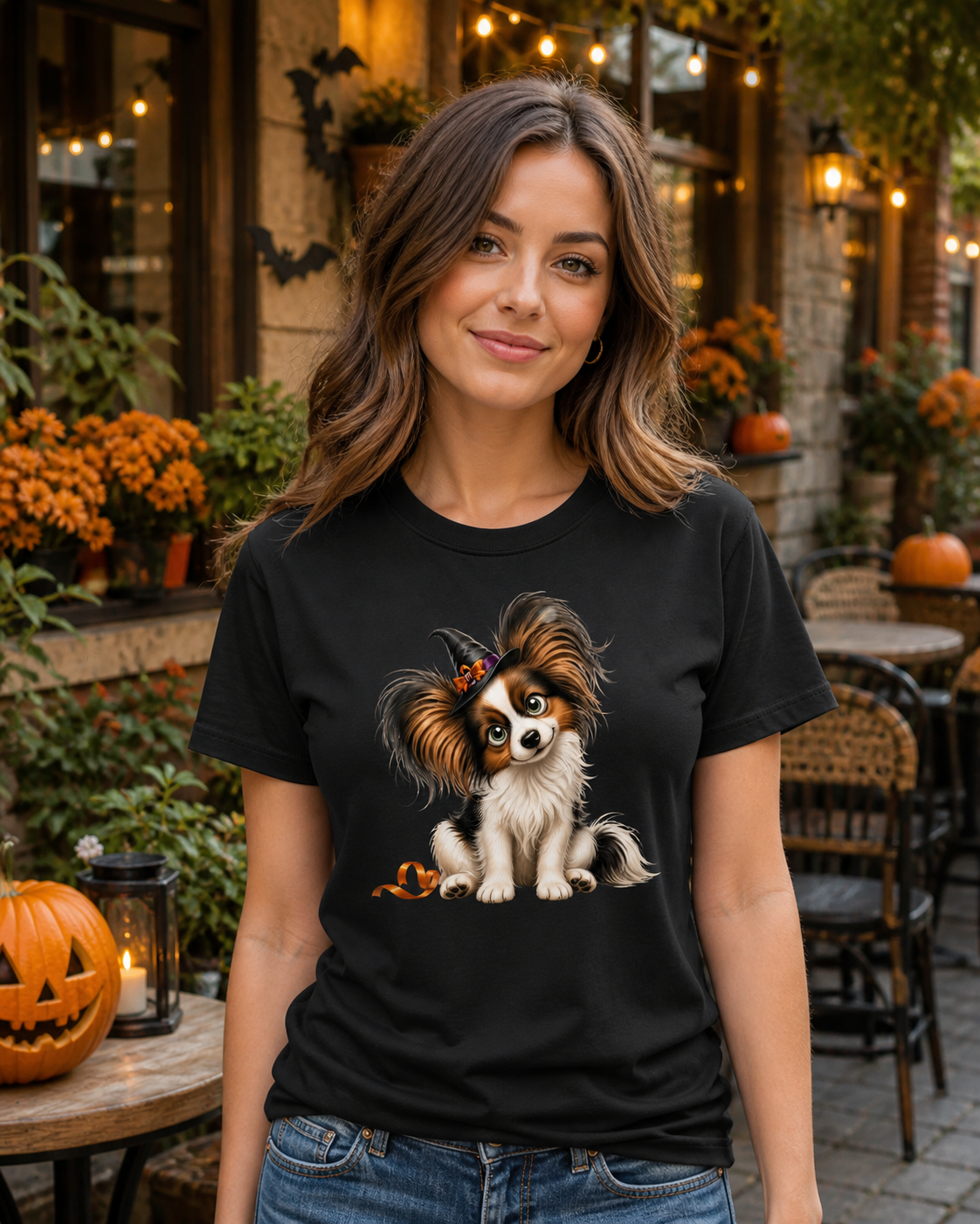 Halloween Papillon T-Shirt