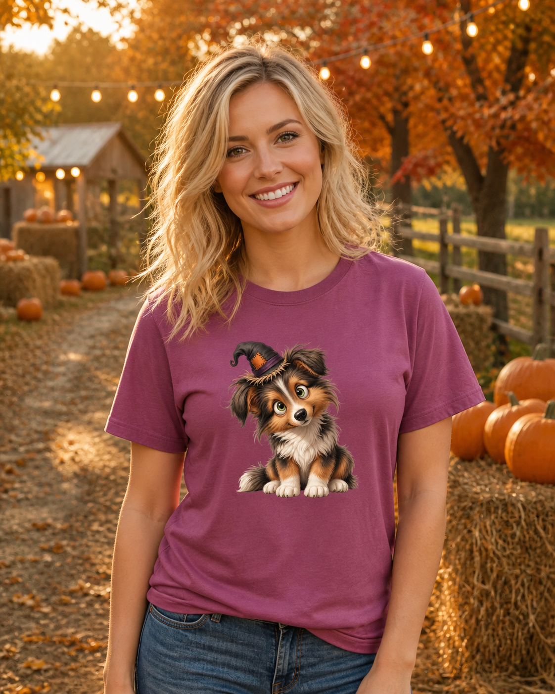 Halloween Shetland Sheepdog T-Shirt