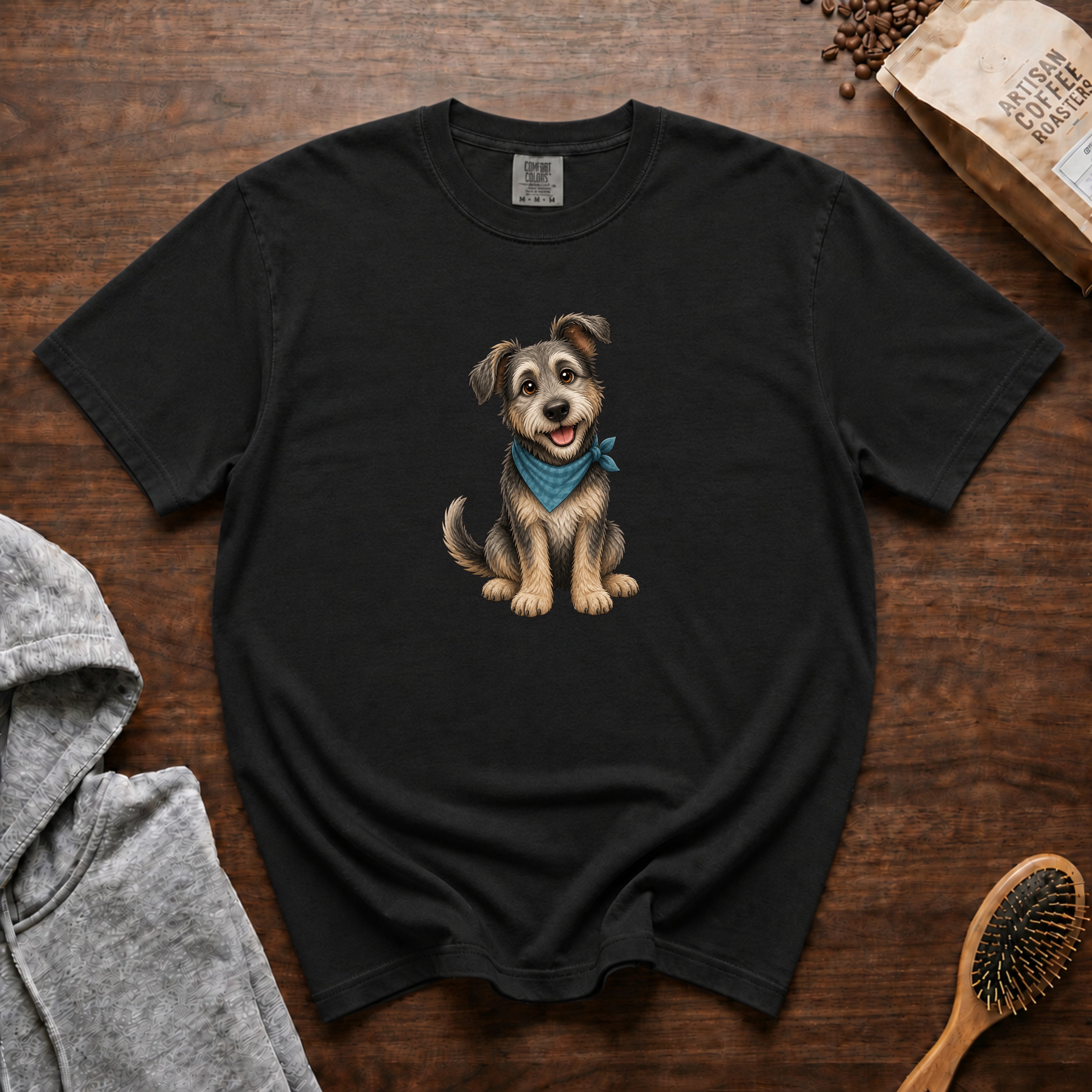 Happy Senior T-Shirt — Black