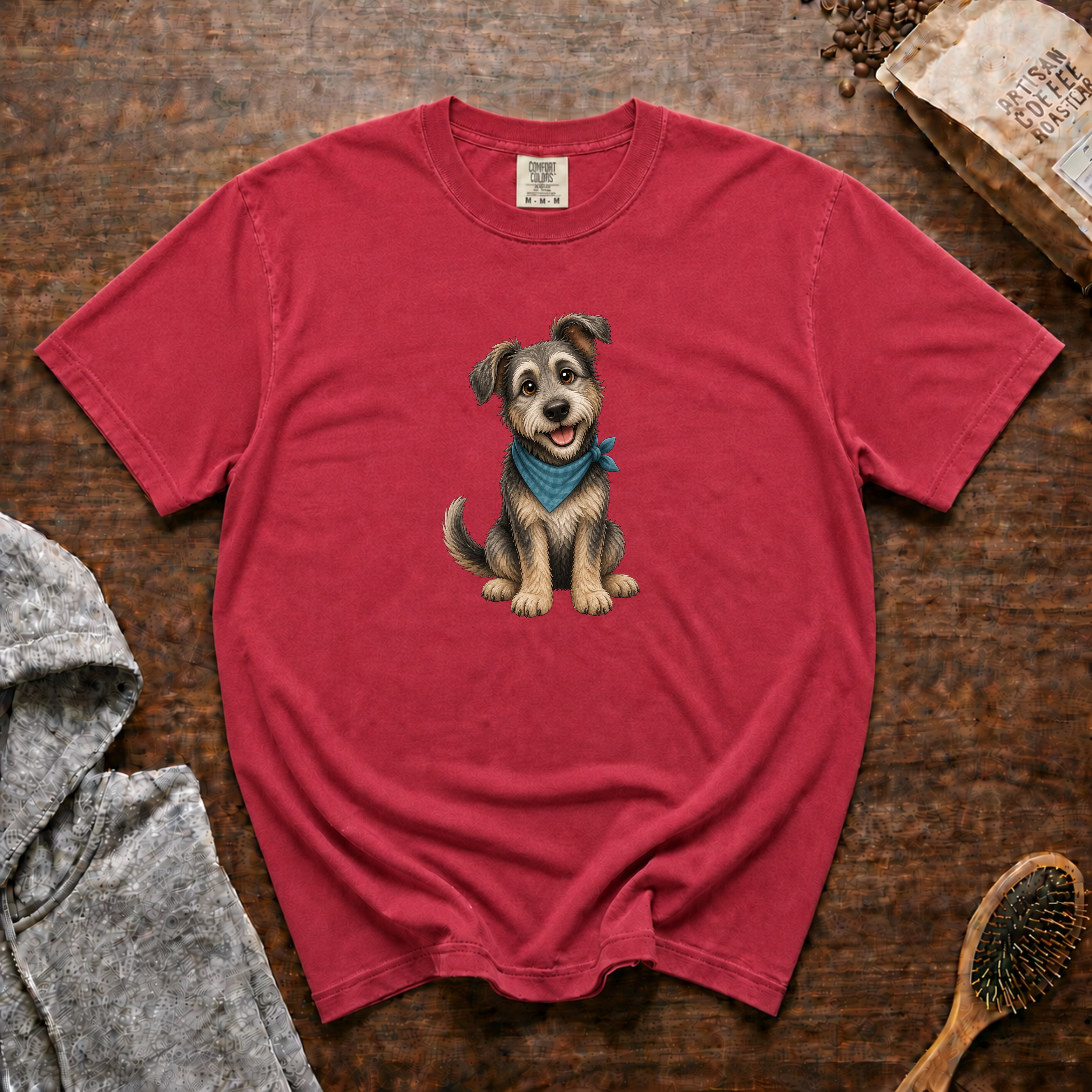 Happy Senior T-Shirt — Crimson