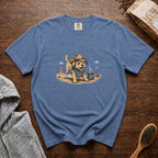 Happy Trails & Hot Coffee T-Shirt — Blue Jean