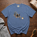Herding The Beans T-Shirt — Blue Jean