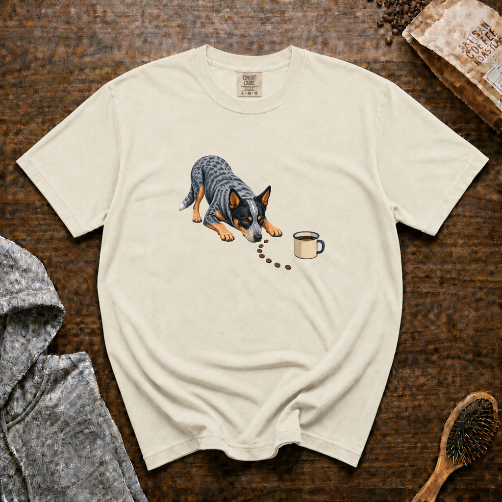 Herding The Beans T-Shirt — Ivory