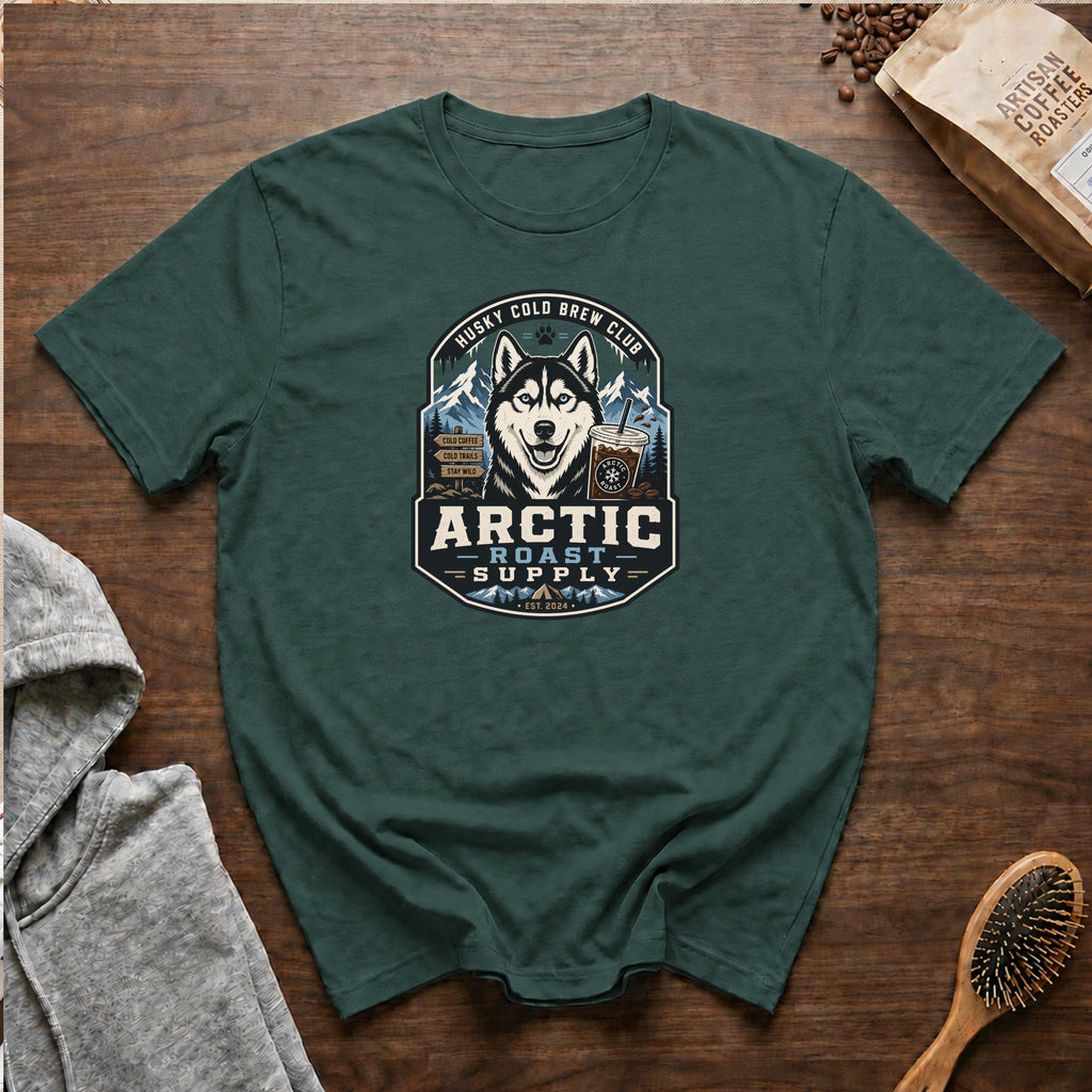 Husky Cold Brew Club T-Shirt — Blue Spruce