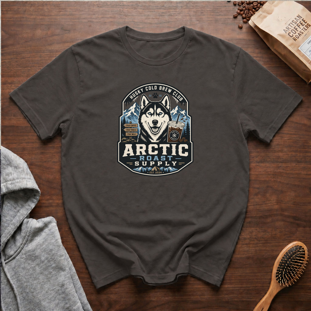 Husky Cold Brew Club T-Shirt — Pepper