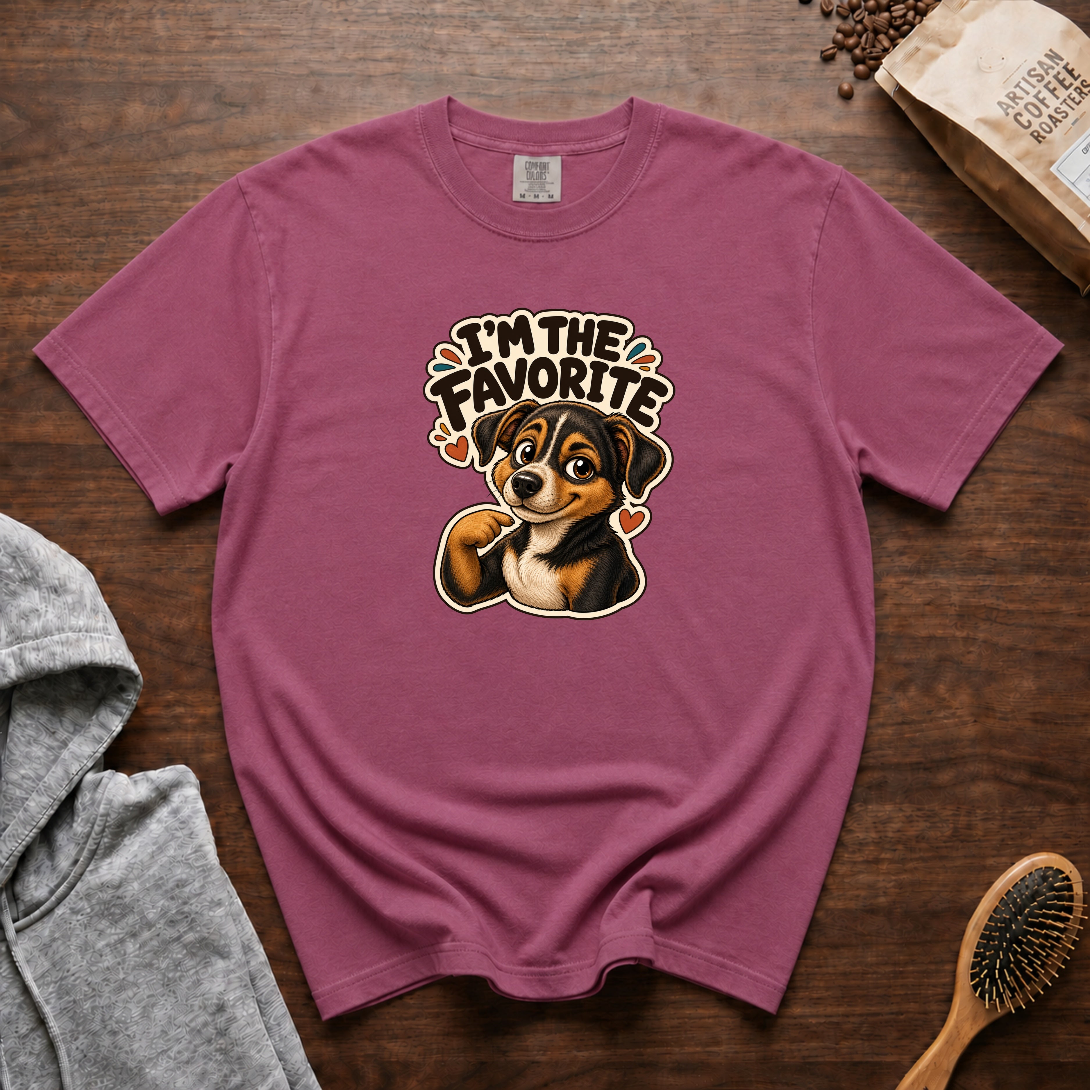I'M The Favorite T-Shirt — Berry