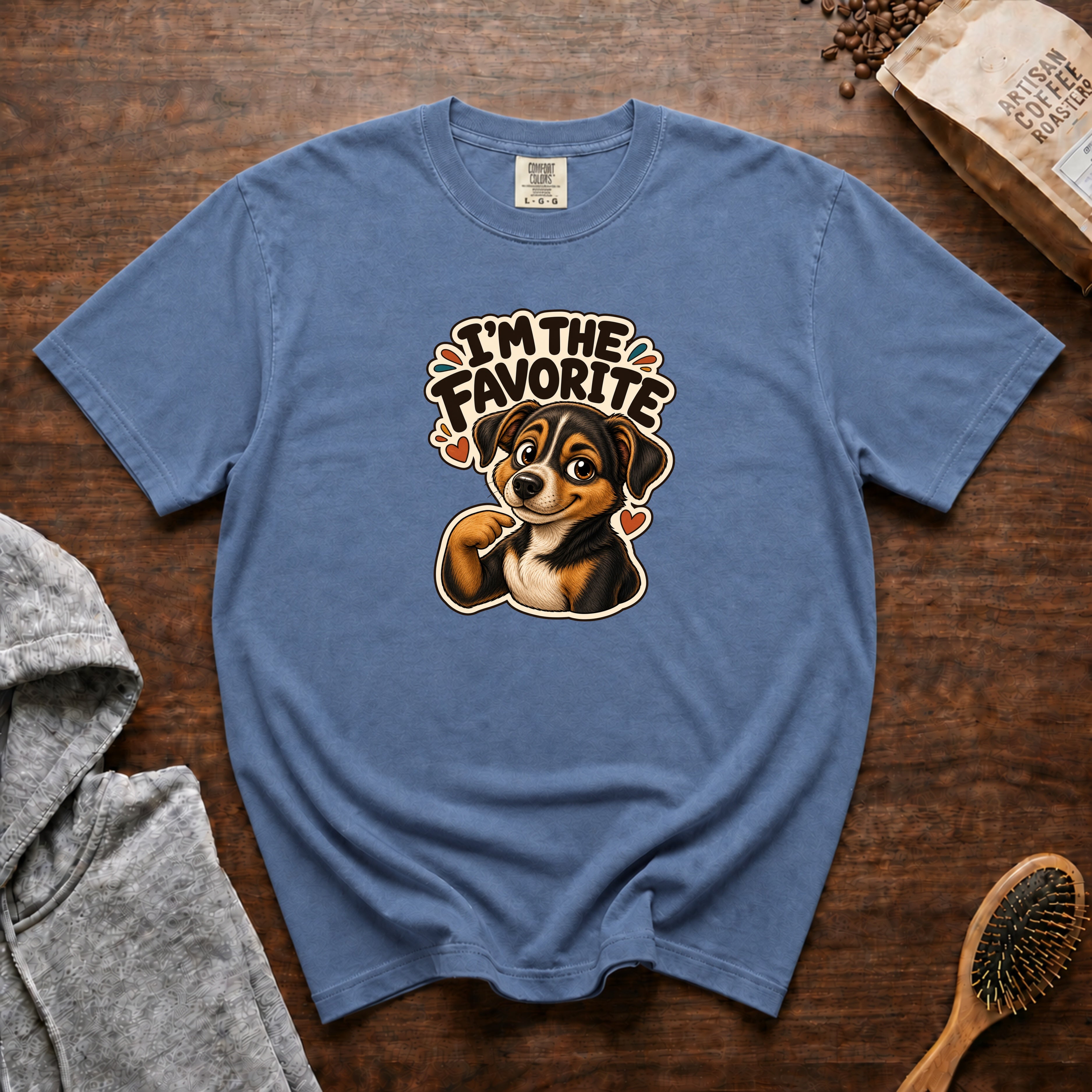 I'M The Favorite T-Shirt — Blue Jean