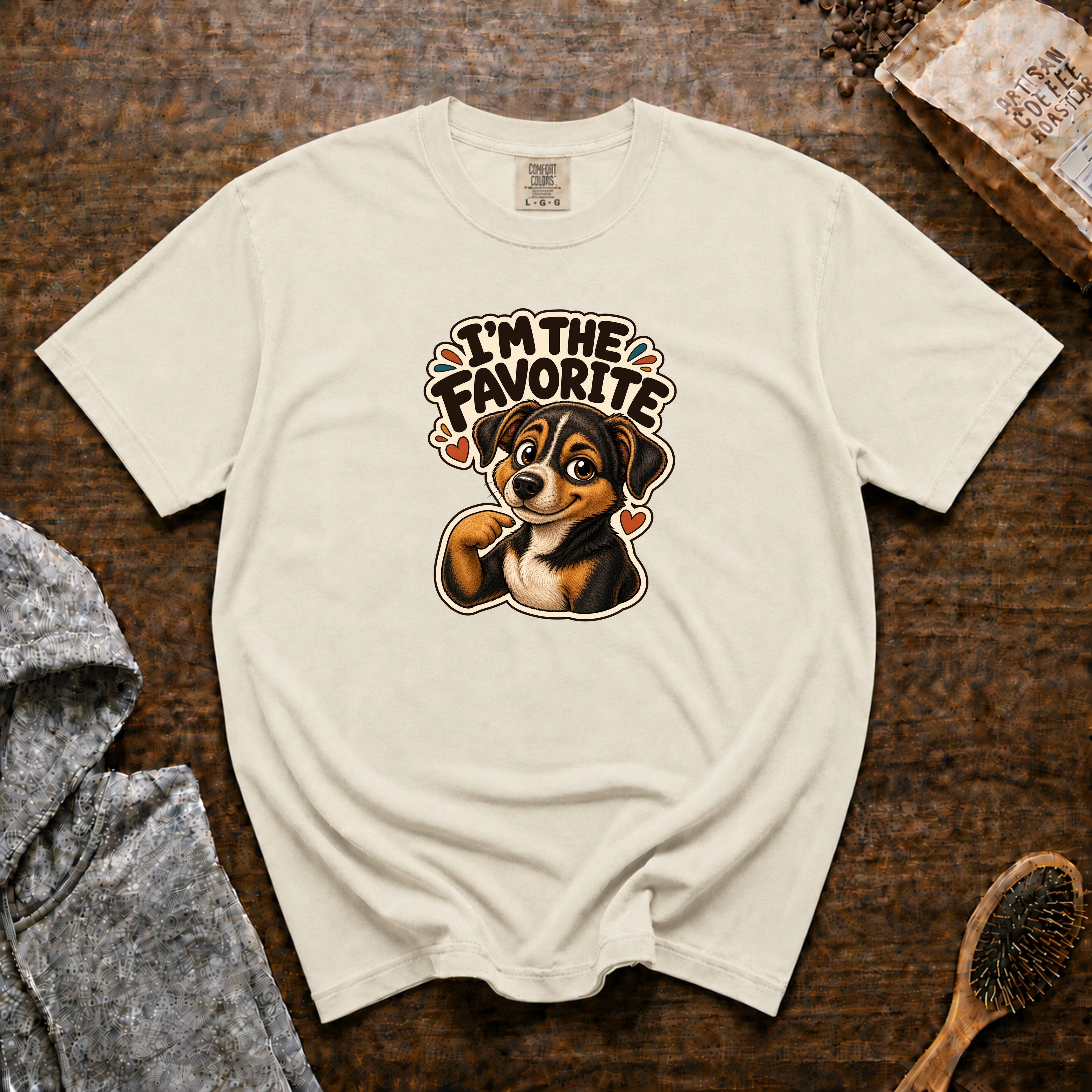 I'M The Favorite T-Shirt — Ivory