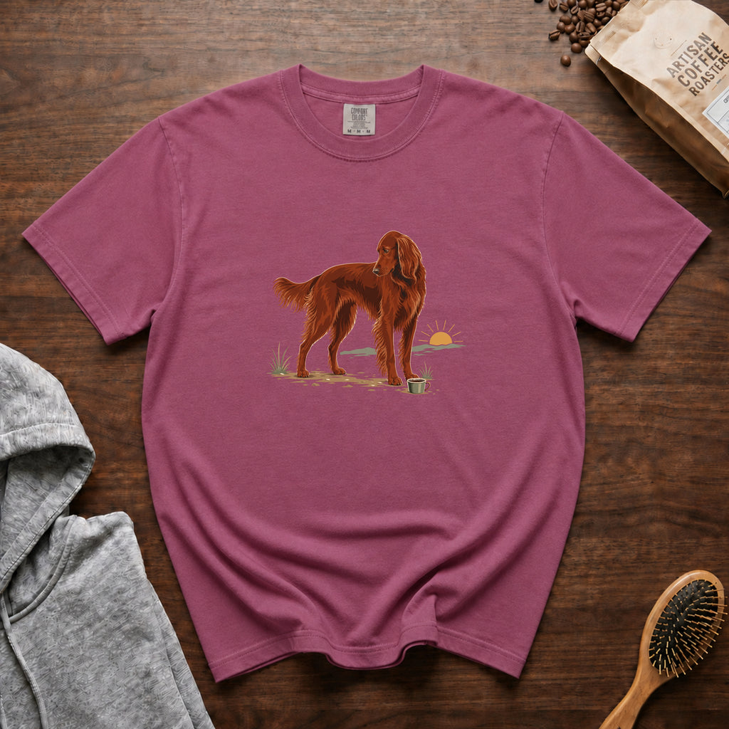 Irish Setter T-Shirt — Berry
