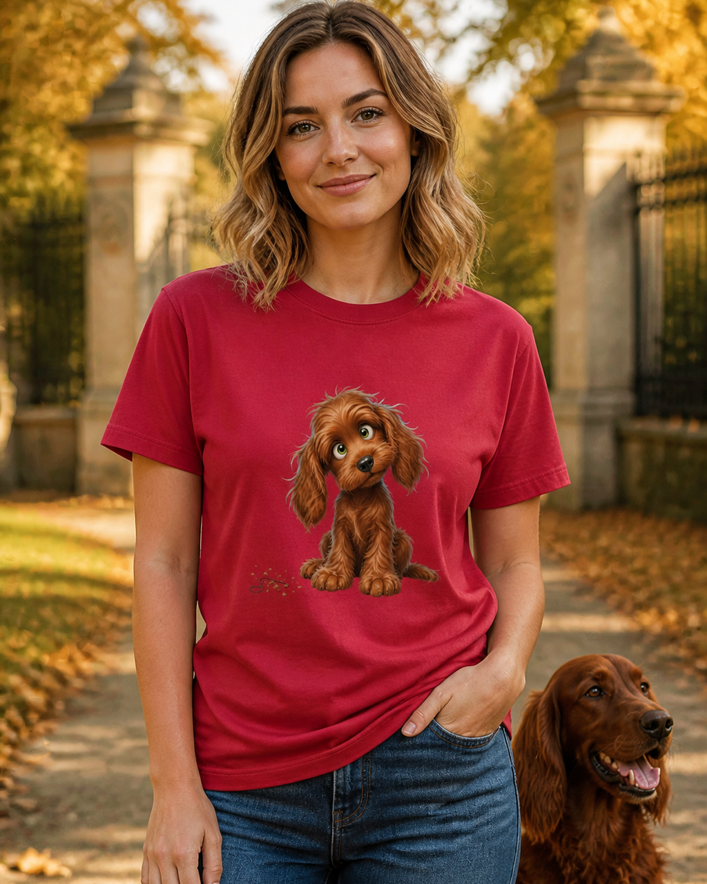 Irish Setter T-Shirt | Irish Setter Dog Lover Tee