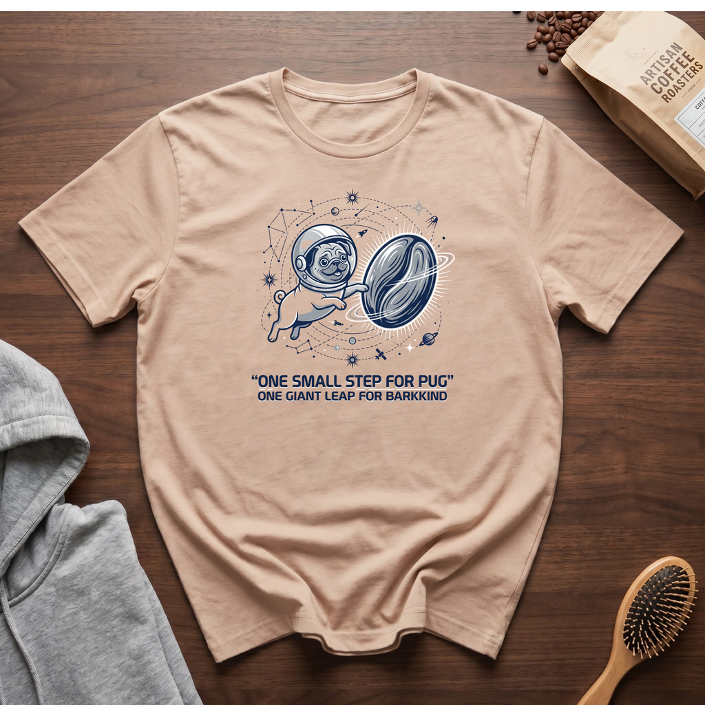 One Small Step for Pug T-Shirt