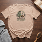 Fatherhood Coffee and Dogs T-Shirt