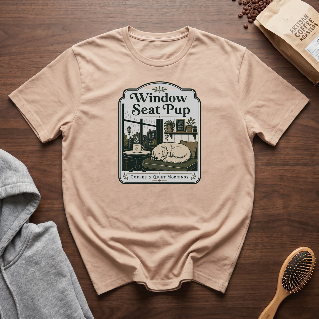 Window Seat Pup T-Shirt